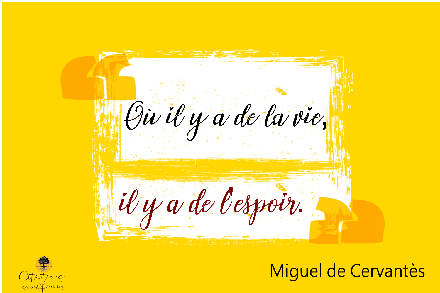 Ou Il Y A De La Vie Il Y A De L Espoir Citations Proverbes Et Poesies