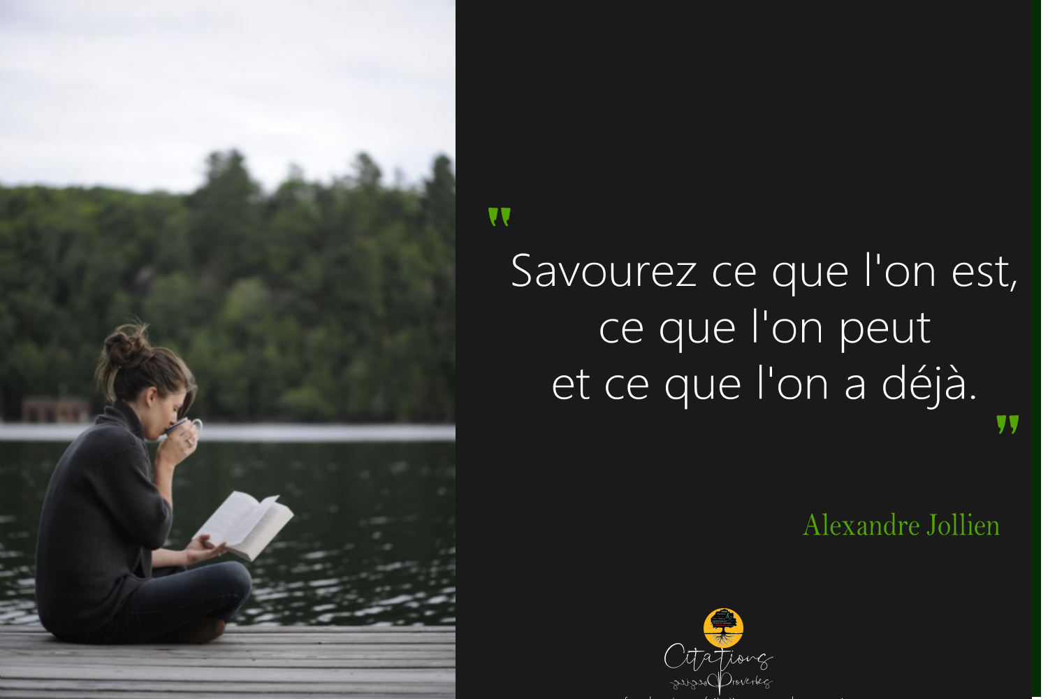 Savourer Alexandre Jollien Citations Proverbes et Poésies