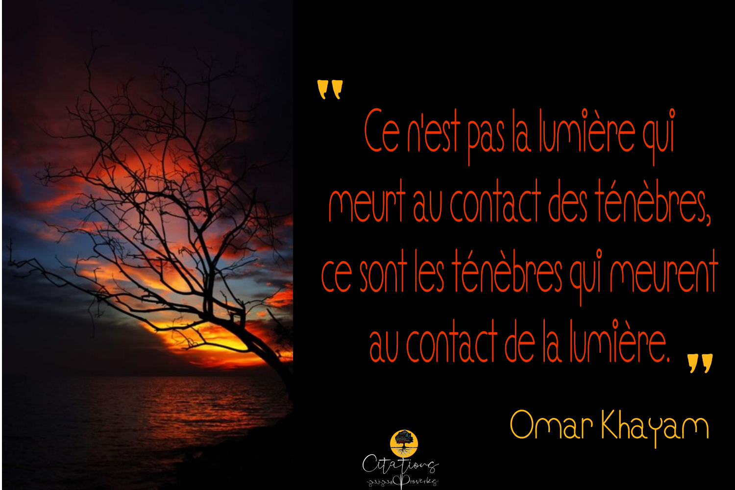La Lumiere Et Les Tenebres Omar Khayam Citations Proverbes Et Poesies