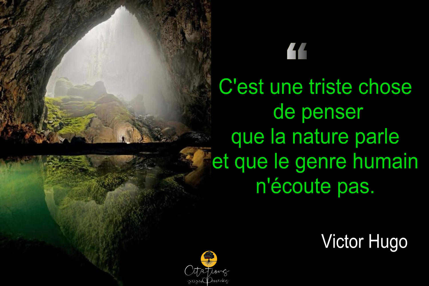 La Nature Victor Hugo Citations Proverbes Et Poesies