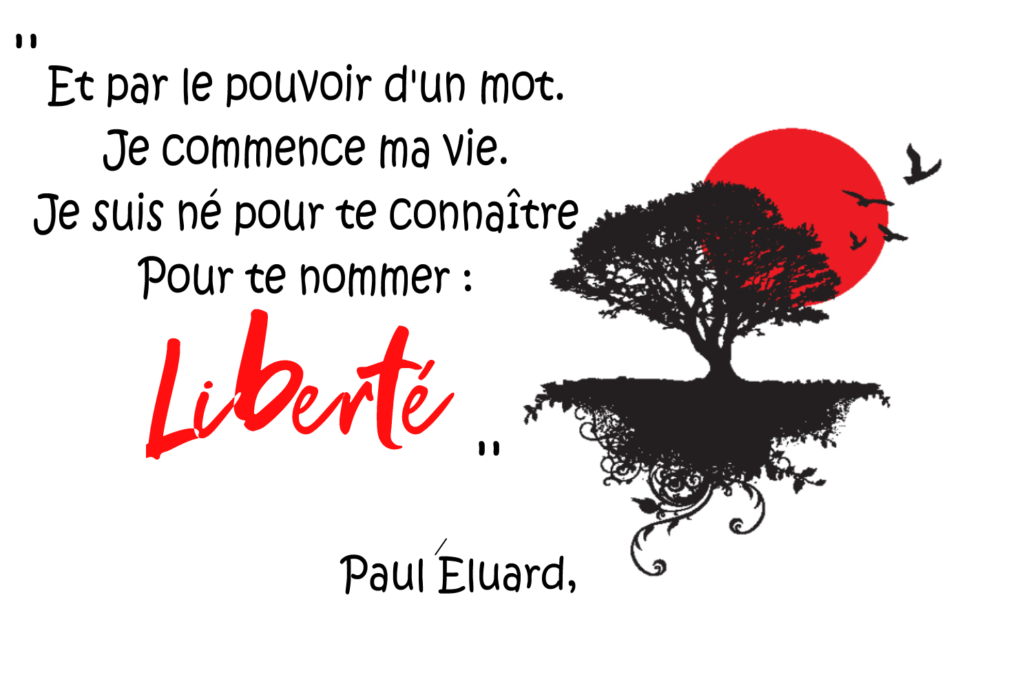 Liberte Paul Eluard Citations Proverbes Et Poesies