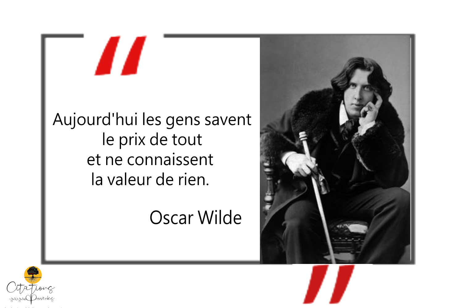 Le Prix La Valeur O Wilde Citations Proverbes Et Poesies