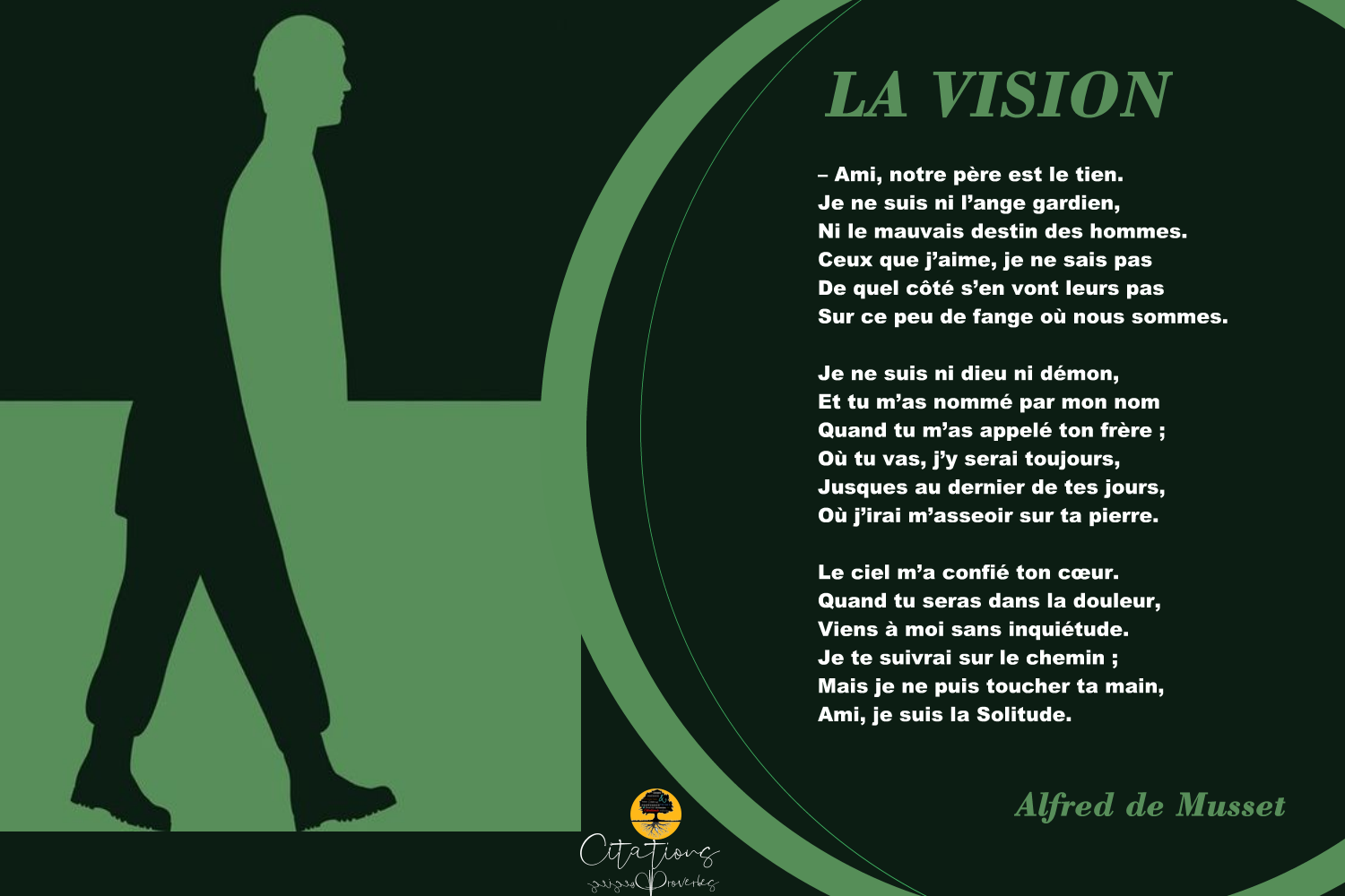 La Vision Alfred De Musset Citations Proverbes Et Poesies