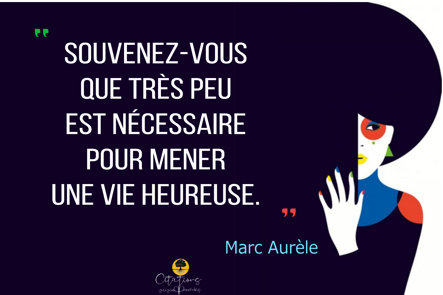 Souvenez-vous que très peu est nécessaire... - Citations Proverbes et ...