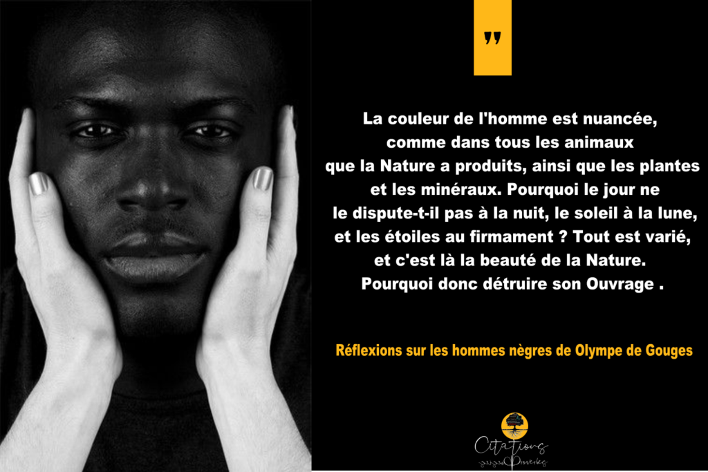 La couleur de l�homme est nuancée&hellip; Citations Proverbes