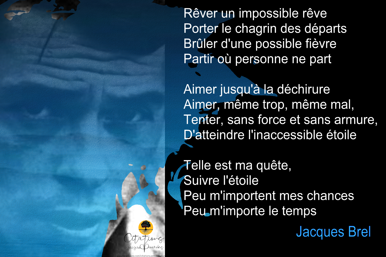 Rêver D'un Homme Qu'on Aime En Secret Rêver un impossible rêve... - Citations Proverbes et Poésies