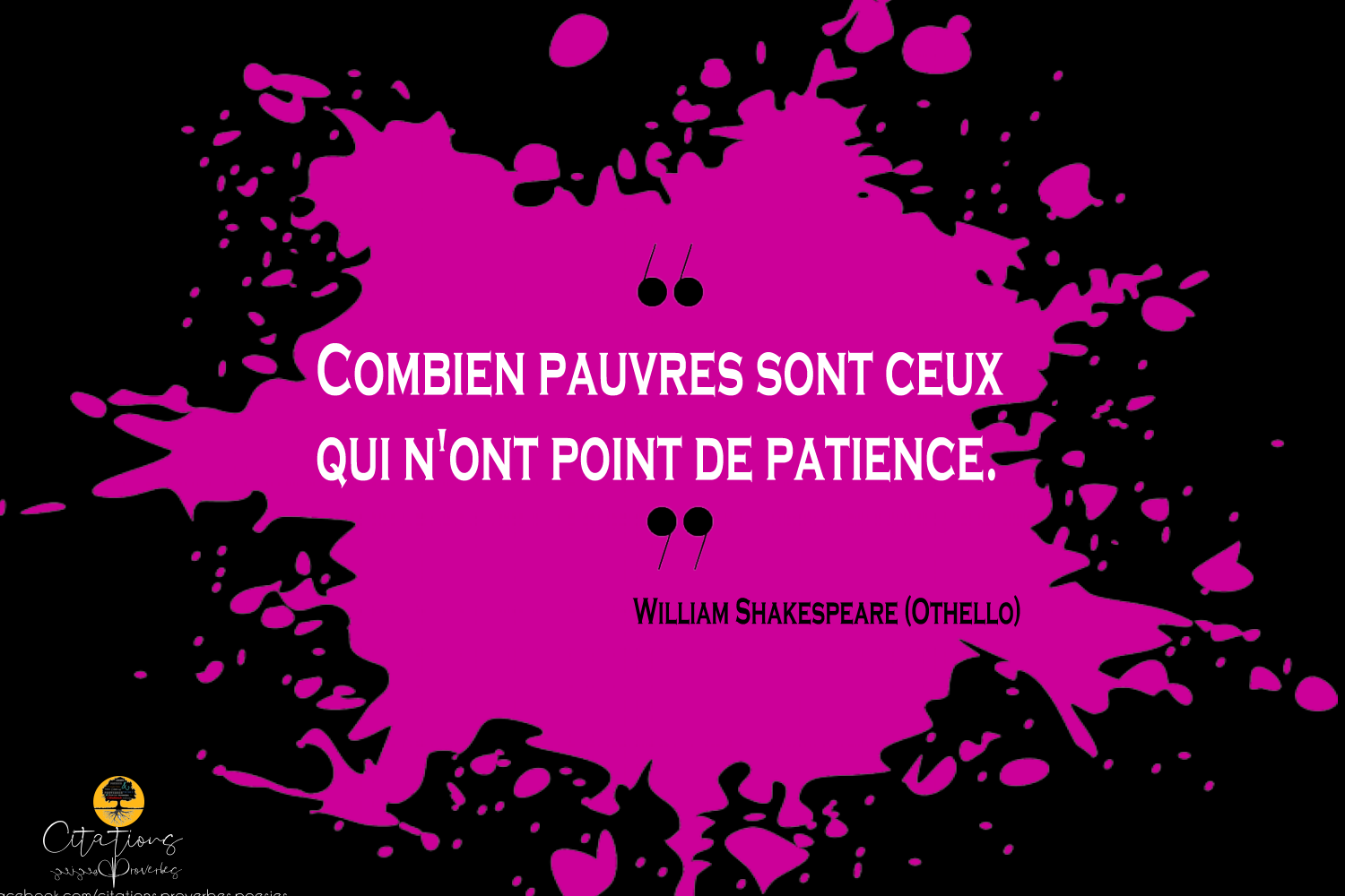 Combien De Temps Dur Un Reve Combien pauvres sont ceux qui n'ont point de patience. - Citations