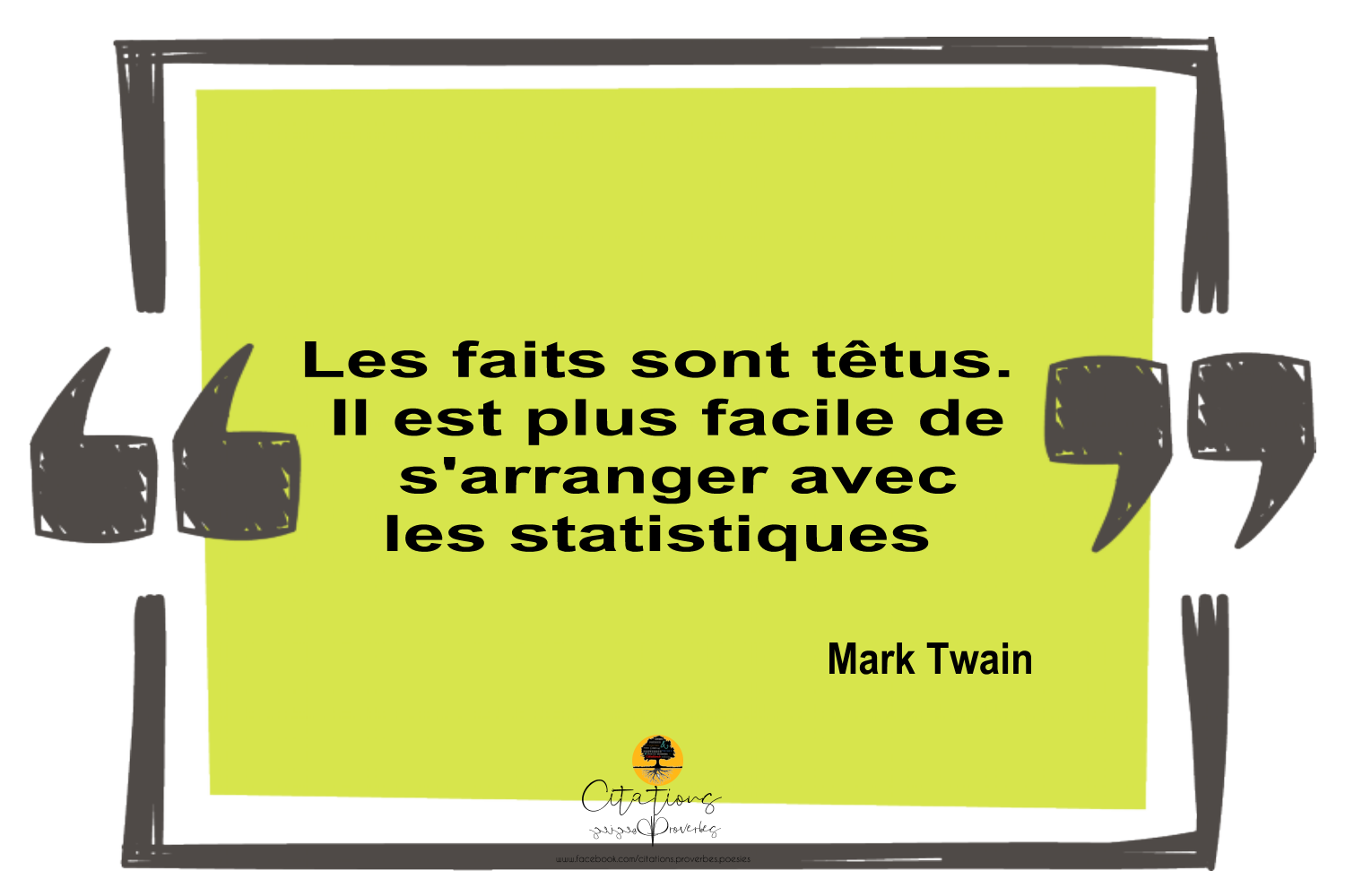 Les faits sont têtus... - Citations Proverbes et Poésies