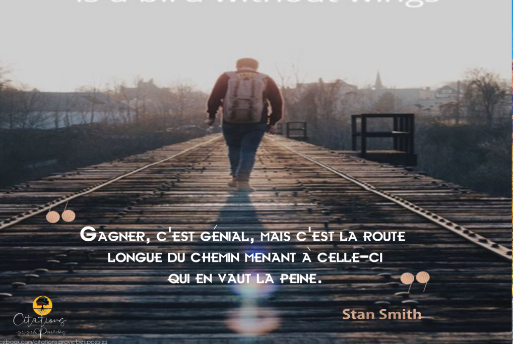 Gagner, c�est génial, mais c�est la route longue du chemin