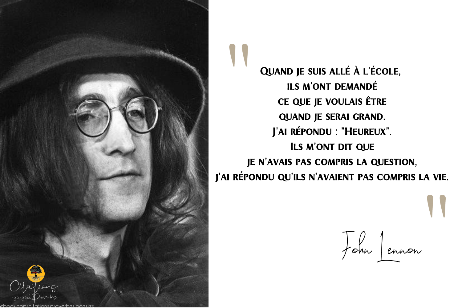 Top 5 Citation De John Lennon Citations Proverbes Et Poesies