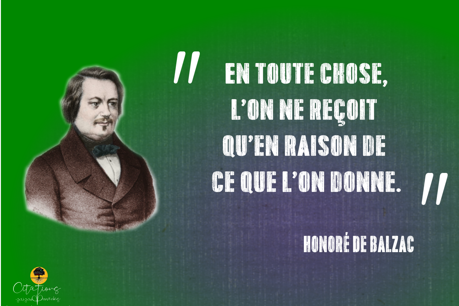 TOP 10 CITATIONS D' Honoré De Balzac - Citations Proverbes Et Poésies