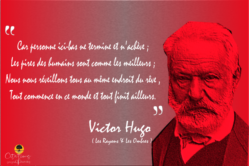 TOP 5 CITATIONS VICTOR HUGO - Citations Proverbes et Poésies