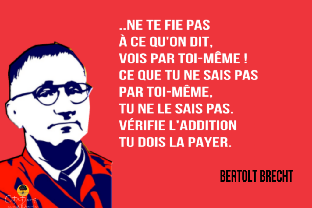 TOP 10 Poèmes De Bertolt Brecht - Citations Proverbes Et Poésies